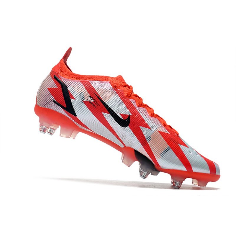 Nike Mercurial Vapor Elite SG Pro CR Spark PositiBílýy Červená Černá Bílá Oranžová